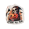 Halloween Theme Opaque Printed Acrylic Pendants SACR-S034-05B-1