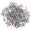Ion Plating(IP) 304 Stainless Steel Open Jump Rings STAS-CA0002-21A-1