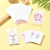 24Pcs 3 Colors Cardboard Necklace Display Cards CDIS-FS0001-07-8