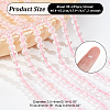  2 Strands Natural Rose Quartz Beads Strands G-NB0004-98-2