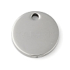 Non-Tarnish 304 Stainless Steel Charms STAS-L279-006P-1