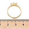 Adjustable Brass Finger Ring Trays for Hanging Pendant KK-K414-03B-G-3