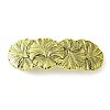 Ginkgo Leaf Alloy Hair Barrettes OHAR-C010-01AG-1