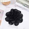 Flower Polyester Brooches JEWB-WH20003-04F-3