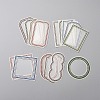 Time Border Theme PET Plastic Visible Decorative Stickers DIY-WH0304-532-2