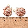 Baking Paint Alloy Pendants LS-FIND-G097-01F-3