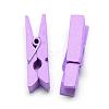 Dyed Wooden Craft Pegs Clips WOOD-R249-013E-1