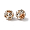Brass Crystal Rhinestone Beads KK-A267-02KCG-1