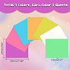 AHADERMAKER 7 Sheets 7 Colors Luminous Heat Transfer Vinyl DIY-GA0006-24-2