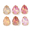 Brass Glass Rhinestone Sew on Rhinestones RGLA-B004-14A-G-1