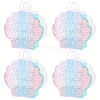 Holographic Paper Packing Bags with Handle CARB-WH0015-09-1