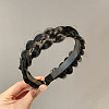 Fashion Style Plastic Wig Braided Hair Bands OHAR-PW0001-176A-1