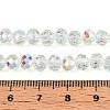 Transparent Glass Beads Strands EGLA-N016-6mm-06-4