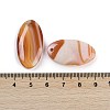 Natural Agate(Dyed & Heated) Pendants G-H082-01-3