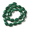 Synthetic Malachite Beads Strands G-I377-A05-3