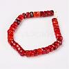 Natural Red Agate Beads Strands G-D169-03R-1