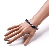 Natural Sodalite Chip Beads Stretch Bracelets BJEW-JB05765-03-3