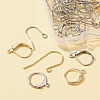 48Pcs 12 Style 304 Stainless Steel Leverback Earring Findings & Earring Hooks STAS-FS0001-28-4