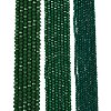 Opaque Solid Color Imitation Jade Glass Beads Strands EGLA-A044-P2mm-D09-2