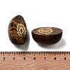 Natural Tiger Eye Oval Display Decorations G-F774-01G-3