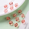 Transparent Acrylic Beads TACR-S154-15B-52-6