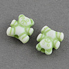 Craft Style Bear Acrylic Beads MACR-S245-01-2