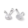 ABS Plastic Imitation Pearl Pendants PALLOY-K259-02P-2