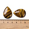 Natural Tiger Eye Cabochons G-B085-03B-07-3