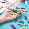 DIY Word Style Earring Making Kits DIY-TA0008-61-8