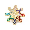 Awareness Ribbon Star Enamel Pin JEWB-D012-09-1