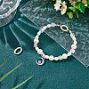 2Pcs Oval Spring Gate Rings FIND-UN0003-34A-2