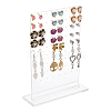 Vertical Acrylic Earrings Stud Display Stands EDIS-WH0029-50-1