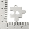 Non-Tarnish 304 Stainless Steel Pendants LS-STAS-B056-19P-3