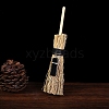 Straw Mini Witch Broom PW-WG5AE4E-01-1