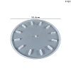 Flat Round Clock Wall Decoration Silicone Molds SIMO-PW0001-421-2
