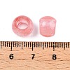 Cherry Quartz Glass Beads G-T092-10mm-16-3