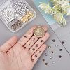 CHGCRAFT 600Pcs 6 Colors Brass Spacer Beads KK-CA0003-58-3