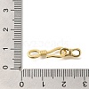 Brass Hook and S-Hook Clasps KK-K389-100G-3