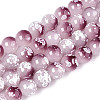 Baking Paint Glass Beads X1-DGLA-N015-10mm-05-1
