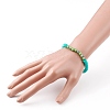 Polymer Clay Heishi Beads Stretch Bracelets BJEW-JB05905-05-2