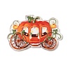 Halloween Printed Acrylic Pendants MACR-I041-02B-1