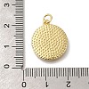 Brass Micro Pave Cubic Zirconia Pendants KK-R002-05G-3