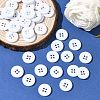Resin Buttons RESI-D033-15mm-01-5