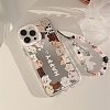 Cat Mirrored Axrylic Mobile Phone Cover PW-WG472D8-04-1