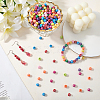 600Pcs Plating Acrylic Beads PACR-PA0001-10B-3