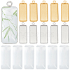DIY Rectangle Pendant Making Kits DIY-SC0033-97-1