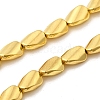 Electroplate Glass Beads Strands EGLA-F166-05A-G-1