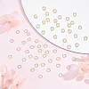 6 Bags Brass Open Jump Rings KK-BBC0027-73-4