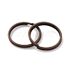 Brass Open Jump Rings KK-G514-01M-R-2