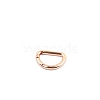 D-shaped Zinc Alloy Spring Ring Clasps PW-WGC1CD5-01-1